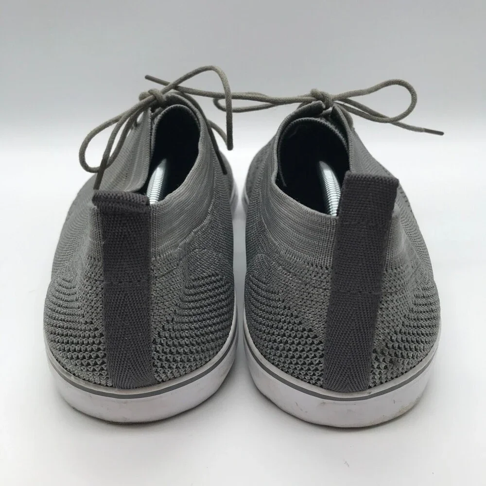 Robert David Berkeley Gray Mesh Deck Shoes Men's Size 13M Lace Up Casual Shoes